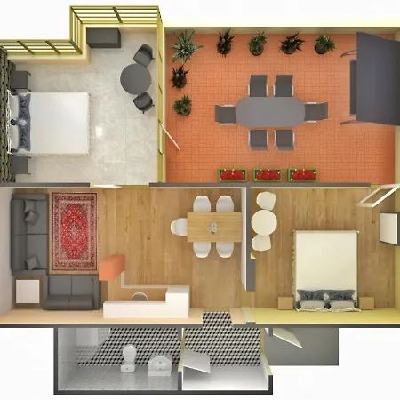 Rumbach Terrace Appartamento